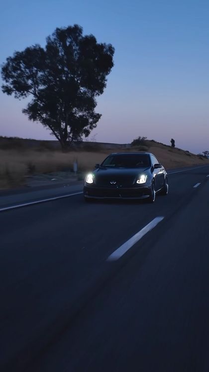 Infiniti G35 — TeckWrap Gloss Coal Black by Sheer Auto Styling, Santa Maria