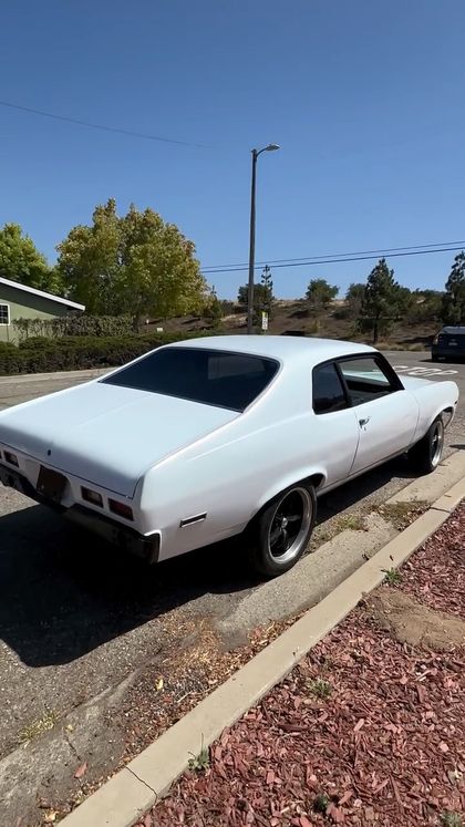 1972 Chevrolet Nova — Aura Gloss Diamond White Red Shift by Sheer Auto Styling, Santa Maria
