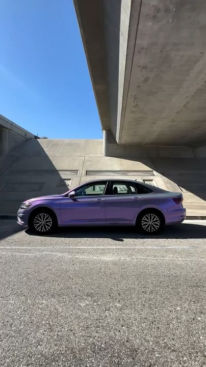 2021 Volkswagen Jetta — Essmo Gloss Space Candy Gray-Purple by Sheer Auto Styling, Santa Maria