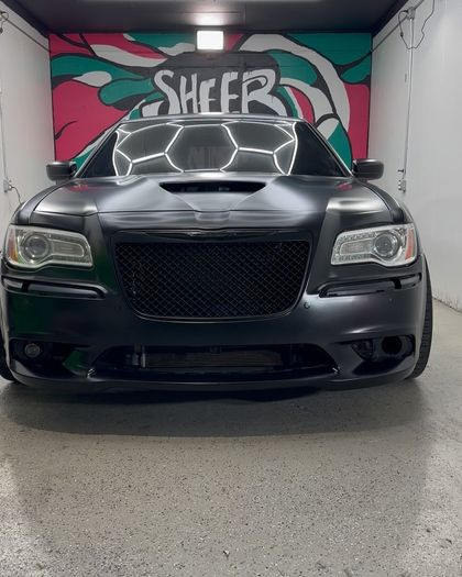 Chrysler 300 (Hellcat swap) — Satin black by Sheer Auto Styling, Santa Maria