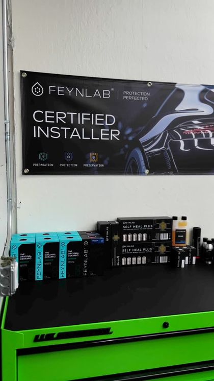 Feynlab Certified Installer — Trained on Self Heal Plus by Sheer Auto Styling, Santa Maria