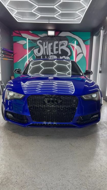 2017 Audi S5 — 3M Gloss Blue Raspberry by Sheer Auto Styling, Santa Maria