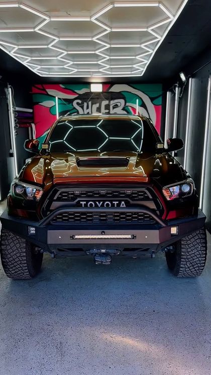 2017 Toyota Tacoma — TeckWrap Madeira Red by Sheer Auto Styling, Santa Maria