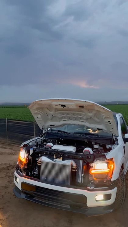 Paint-Matched Turbos — Ford F-150 by Sheer Auto Styling, Santa Maria