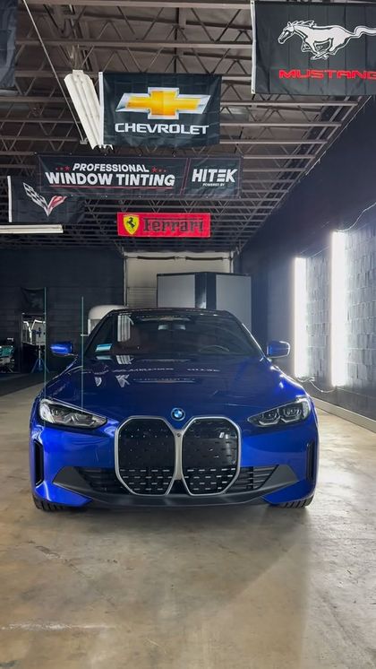 2023 BMW i4 — Gloss Metallic Blue by Sheer Auto Styling, Santa Maria