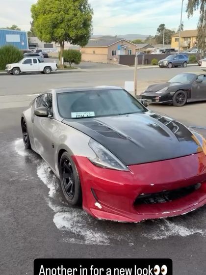 Nissan 370Z — Gloss Metallic Midnight Purple by Sheer Auto Styling, Santa Maria
